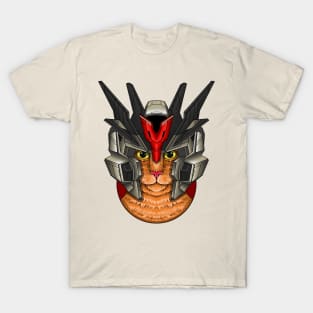 Feline Mecha: Gundam Helmet Edition 3 T-Shirt